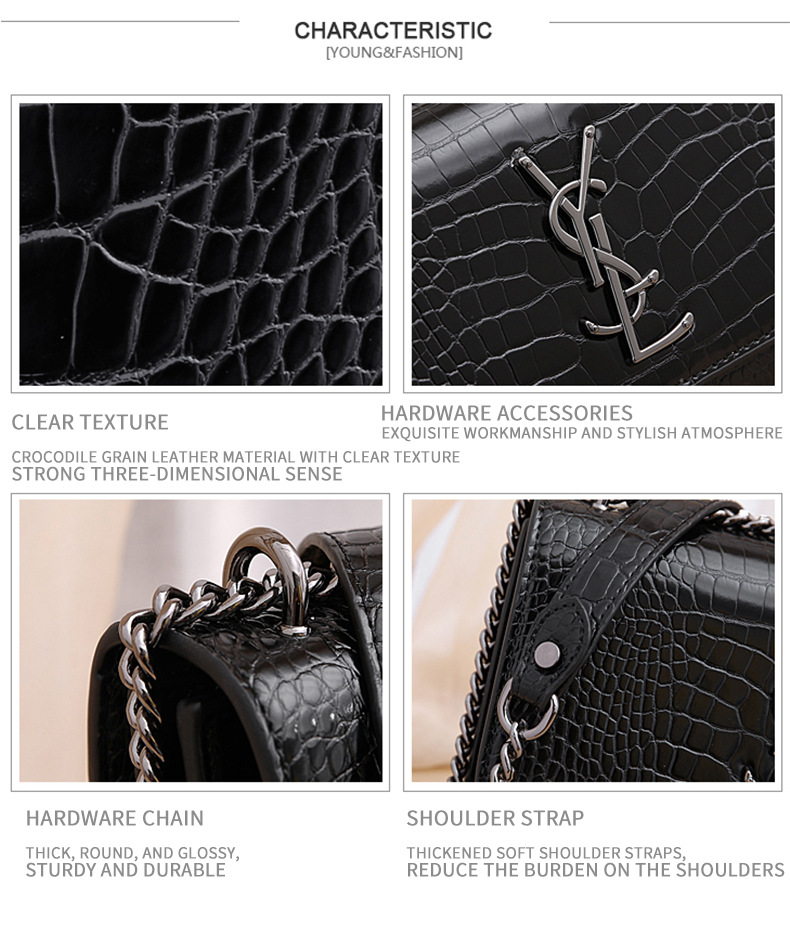 SL crocodile pattern bag_06