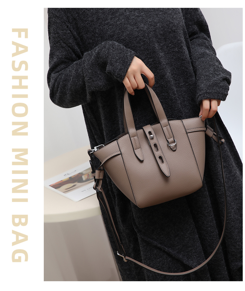 Tote commuting bucket bag_07