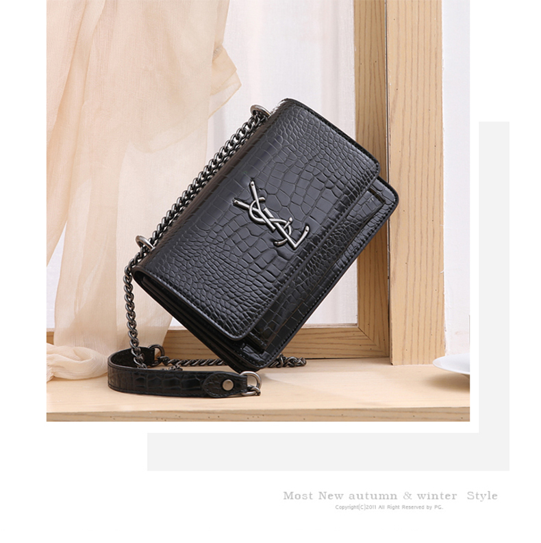 SL crocodile pattern bag_12