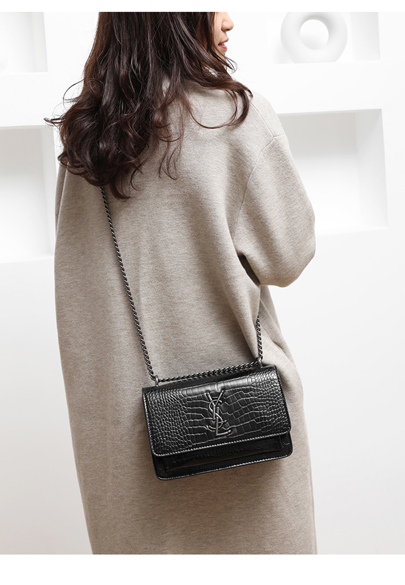 SL crocodile pattern bag_09