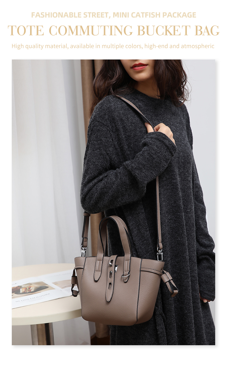 Tote commuting bucket bag_01