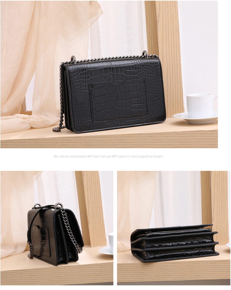 SL crocodile pattern bag_13