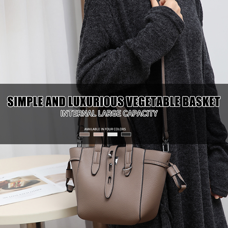 Tote Commuting Bucket Bag